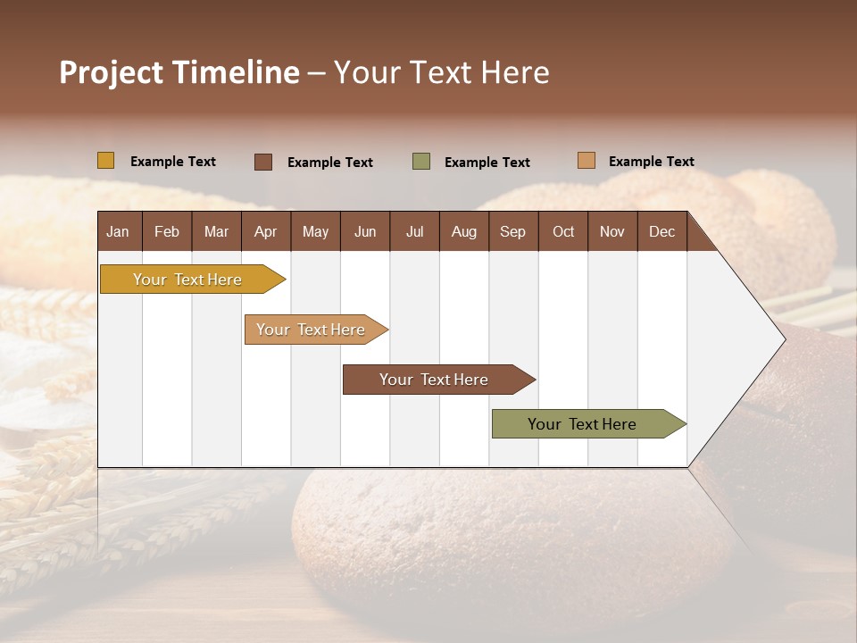 Bread Baking Round PowerPoint Template