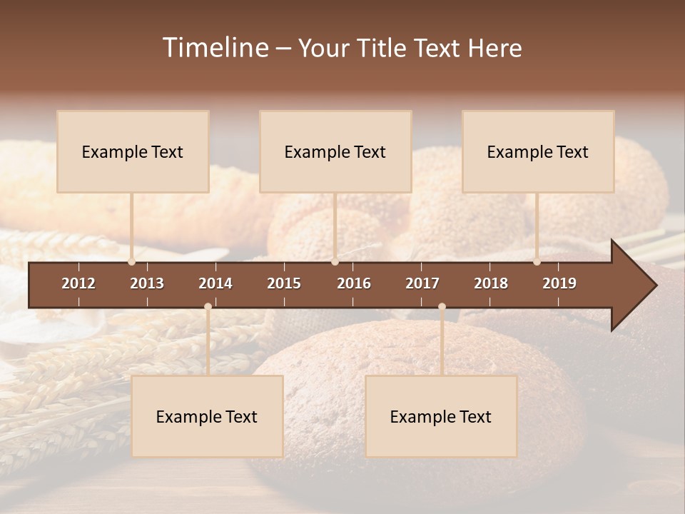 Bread Baking Round PowerPoint Template