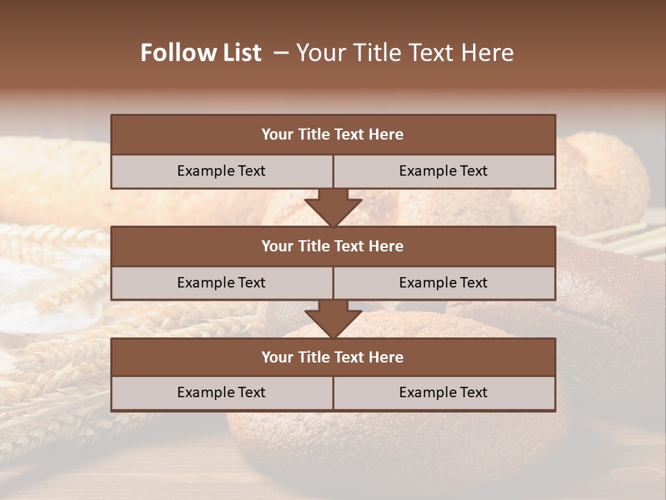 Bread Baking Round PowerPoint Template