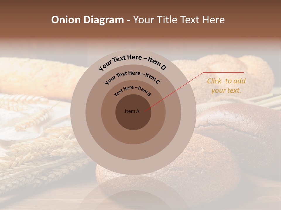 Bread Baking Round PowerPoint Template