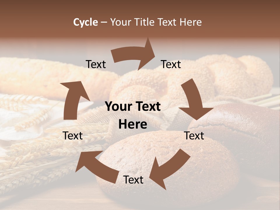 Bread Baking Round PowerPoint Template