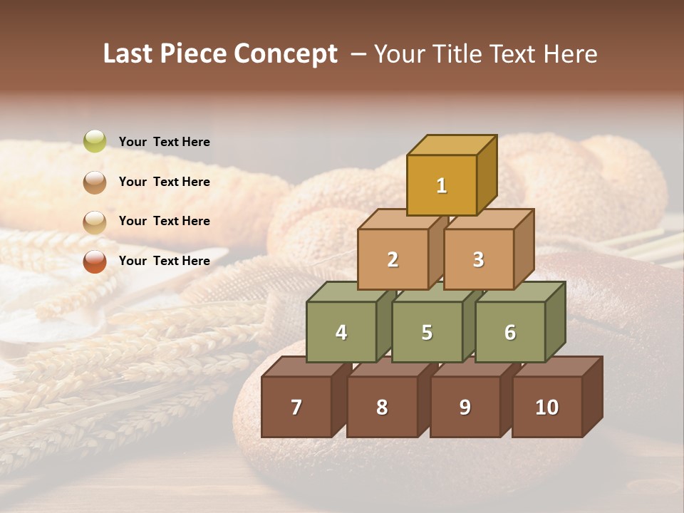 Bread Baking Round PowerPoint Template