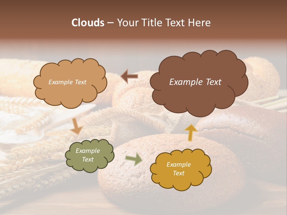 Bread Baking Round PowerPoint Template