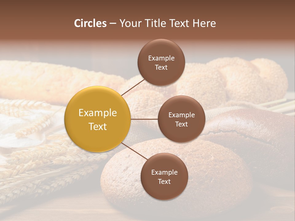 Bread Baking Round PowerPoint Template