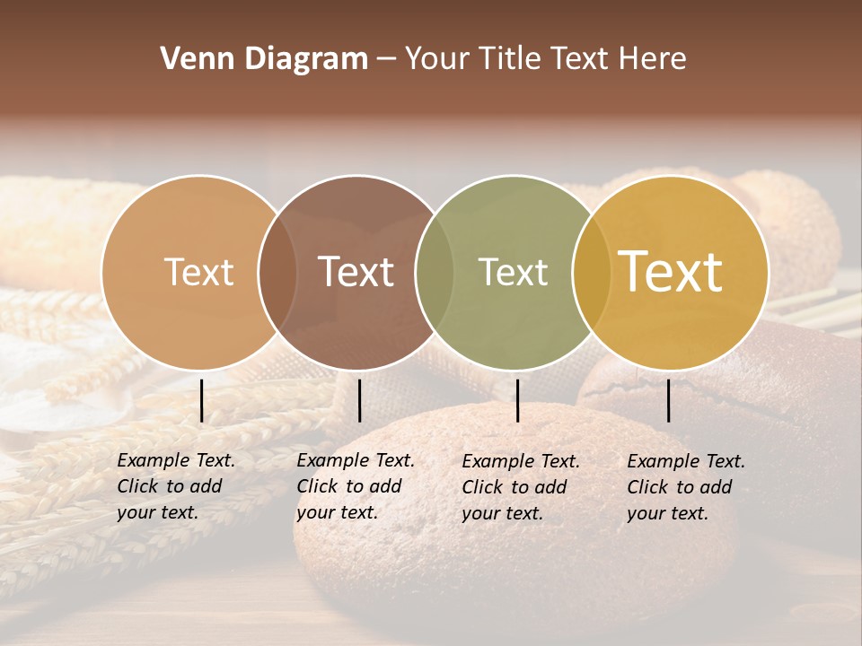 Bread Baking Round PowerPoint Template