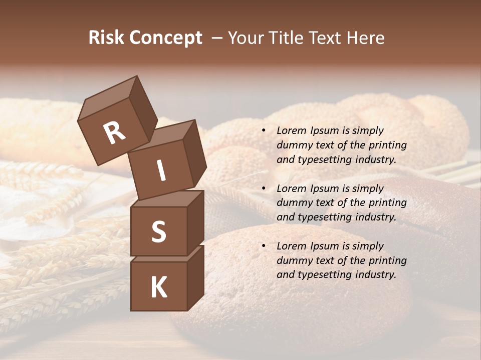 Bread Baking Round PowerPoint Template