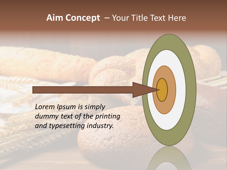 Bread Baking Round PowerPoint Template