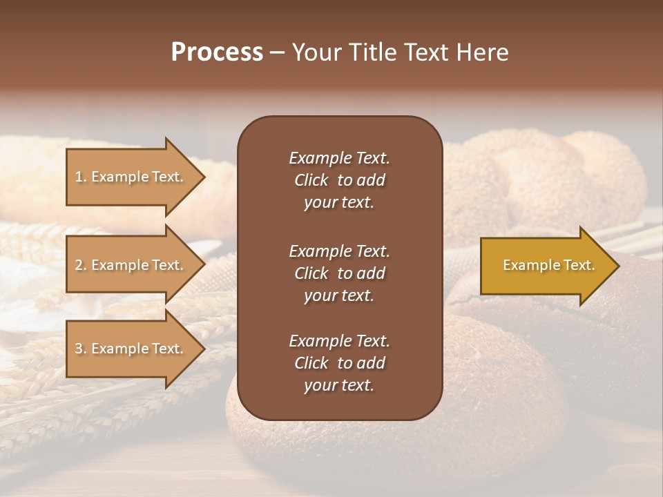 Bread Baking Round PowerPoint Template