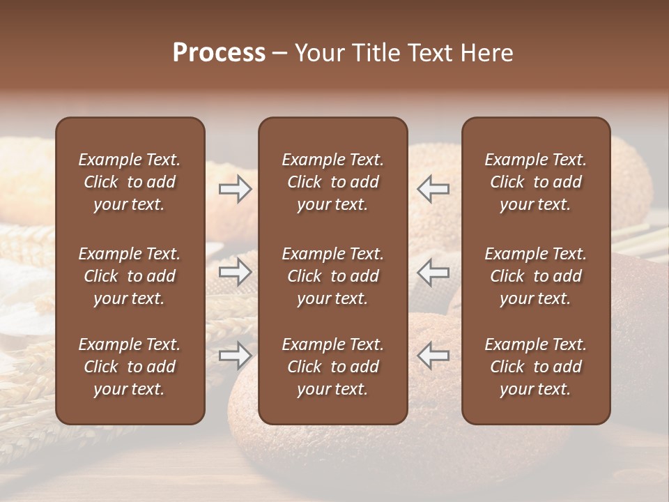 Bread Baking Round PowerPoint Template