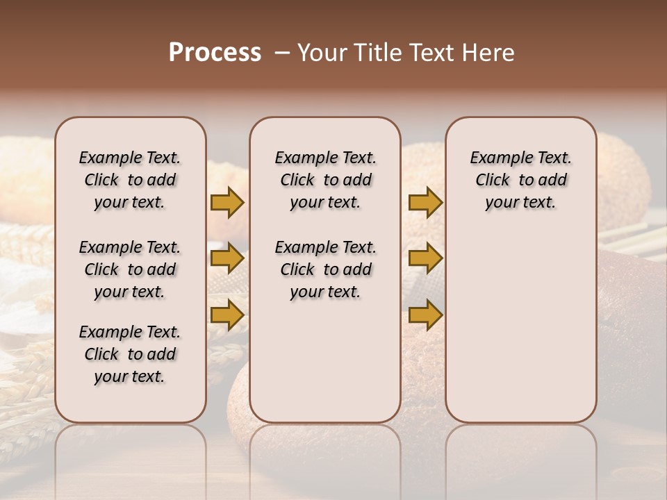 Bread Baking Round PowerPoint Template