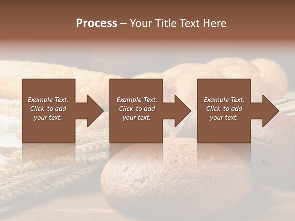 Bread Baking Round PowerPoint Template