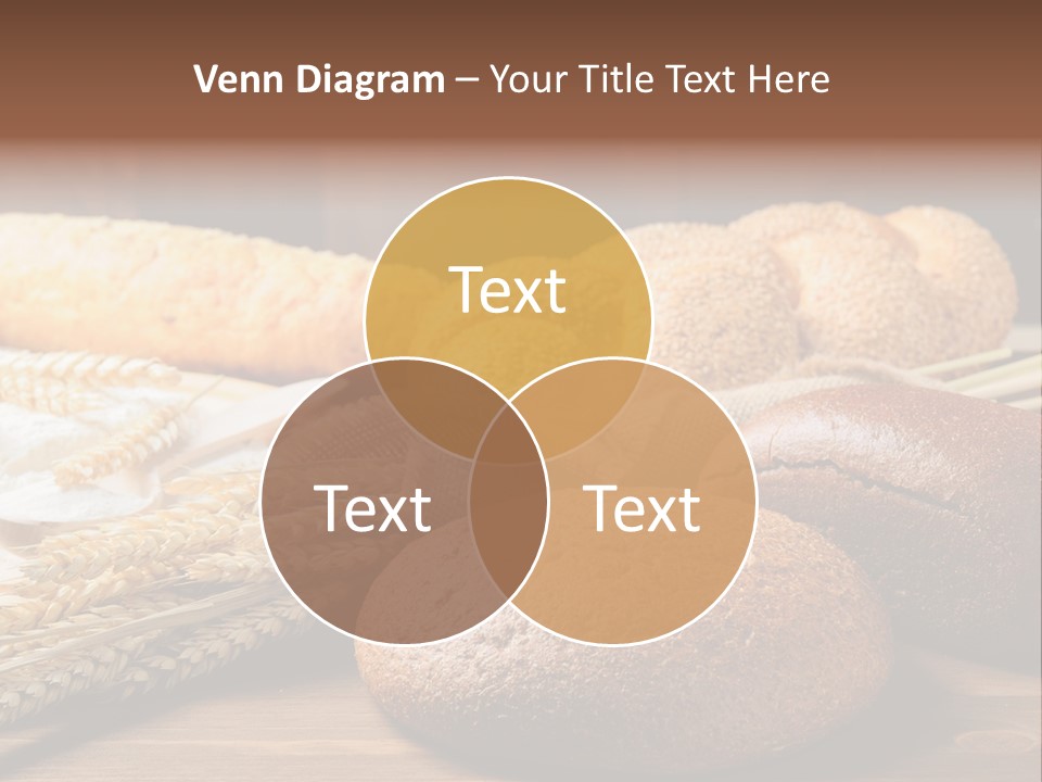 Bread Baking Round PowerPoint Template