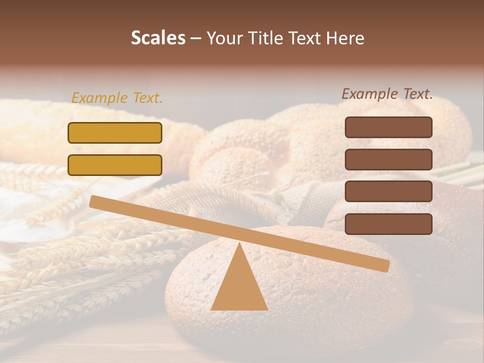 Bread Baking Round PowerPoint Template