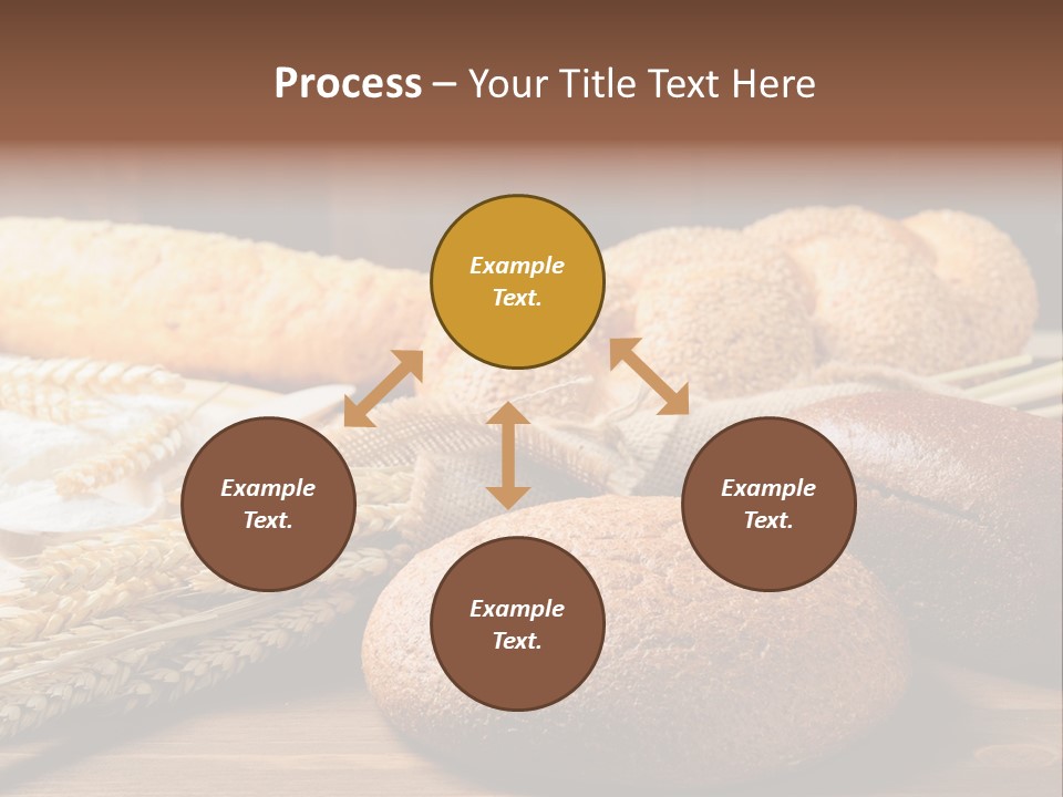 Bread Baking Round PowerPoint Template