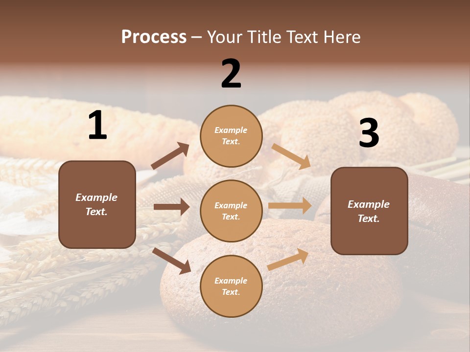 Bread Baking Round PowerPoint Template