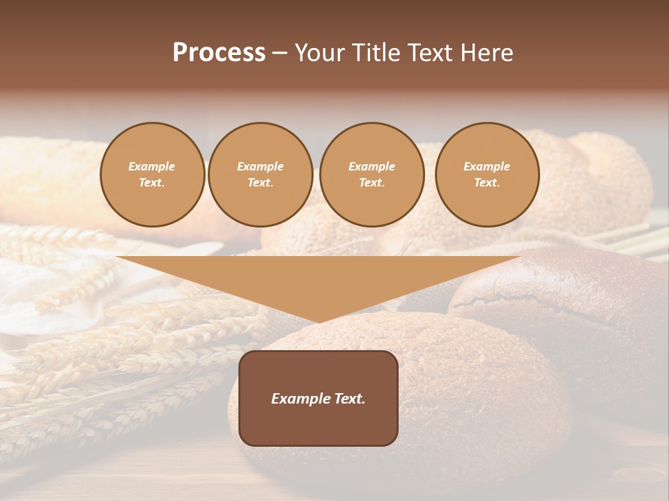 Bread Baking Round PowerPoint Template