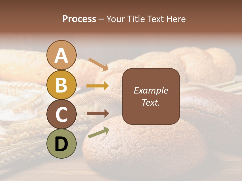 Bread Baking Round PowerPoint Template