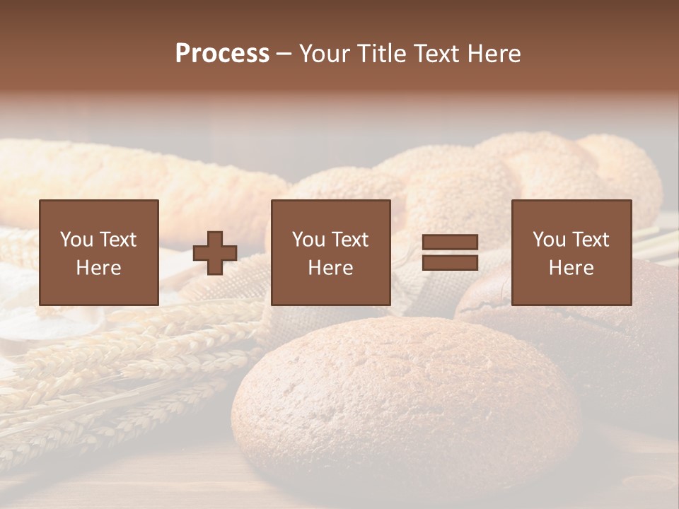 Bread Baking Round PowerPoint Template