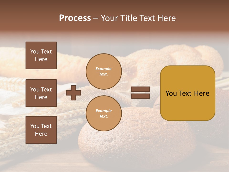 Bread Baking Round PowerPoint Template