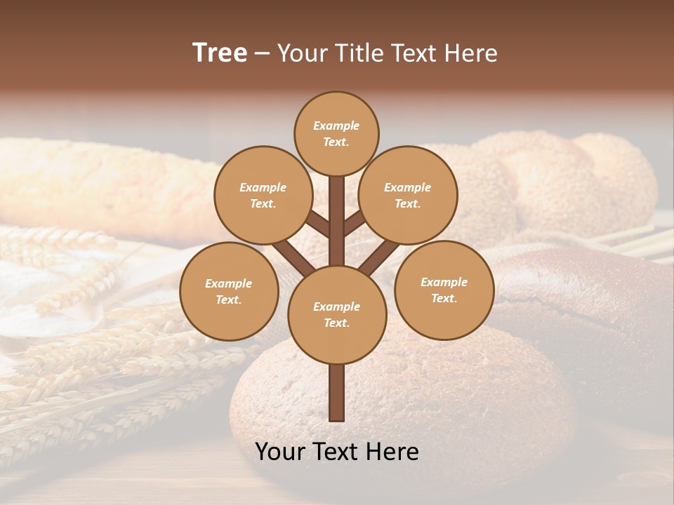 Bread Baking Round PowerPoint Template