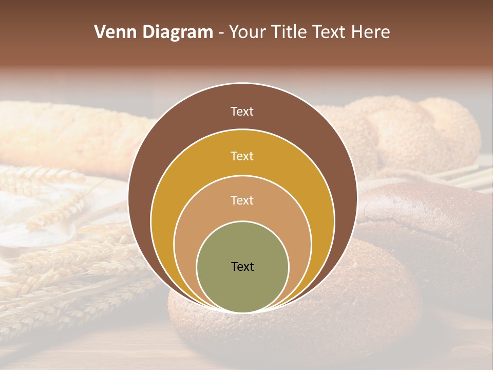 Bread Baking Round PowerPoint Template