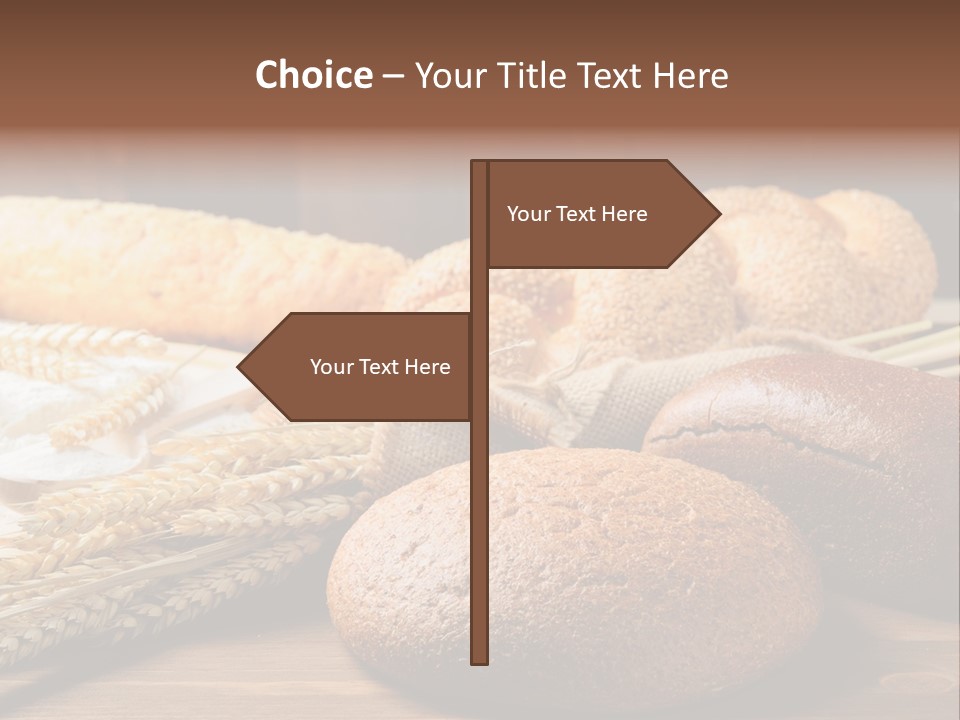 Bread Baking Round PowerPoint Template