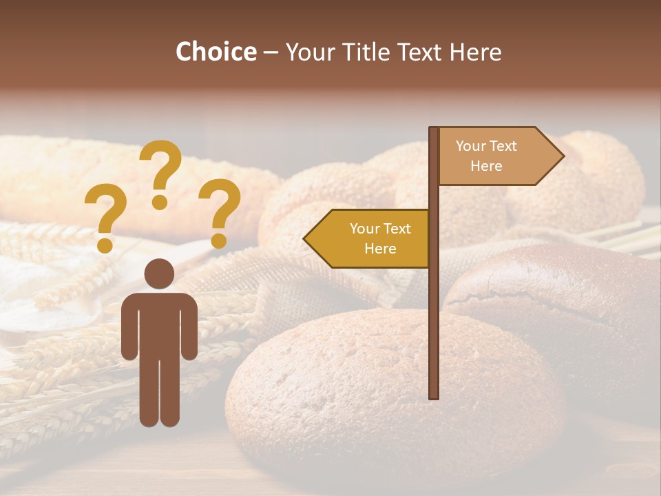Bread Baking Round PowerPoint Template