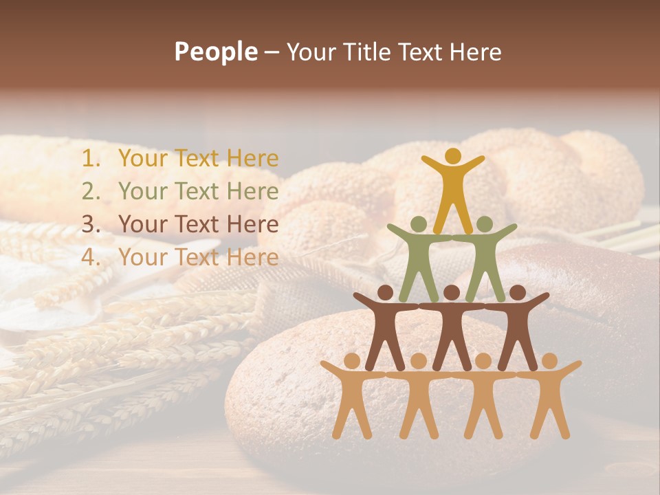 Bread Baking Round PowerPoint Template