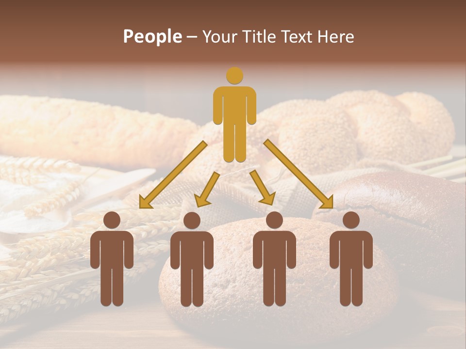 Bread Baking Round PowerPoint Template