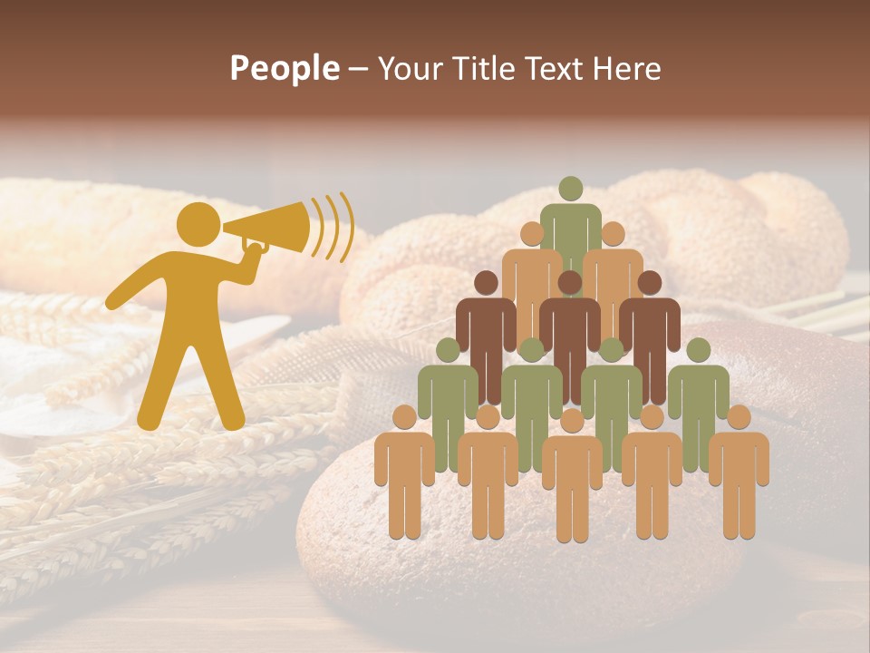 Bread Baking Round PowerPoint Template