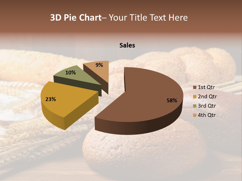 Bread Baking Round PowerPoint Template