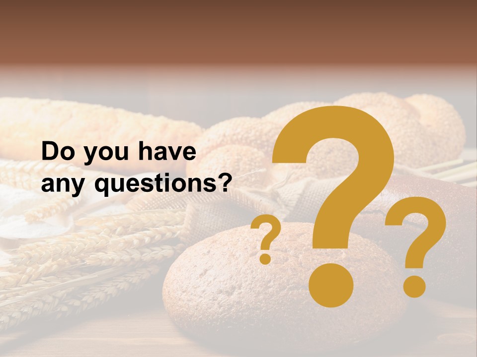 Bread Baking Round PowerPoint Template