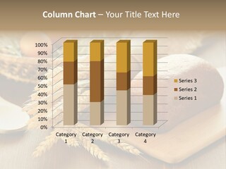 Egg Sliced Crop PowerPoint Template