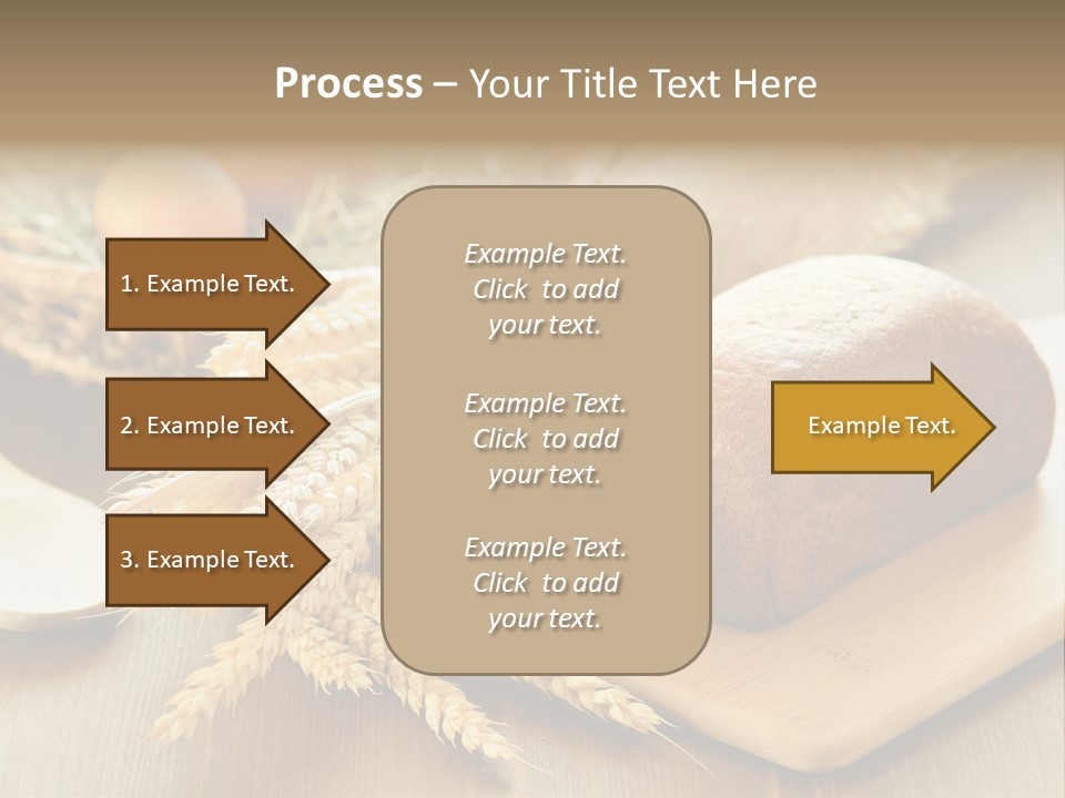 Egg Sliced Crop PowerPoint Template