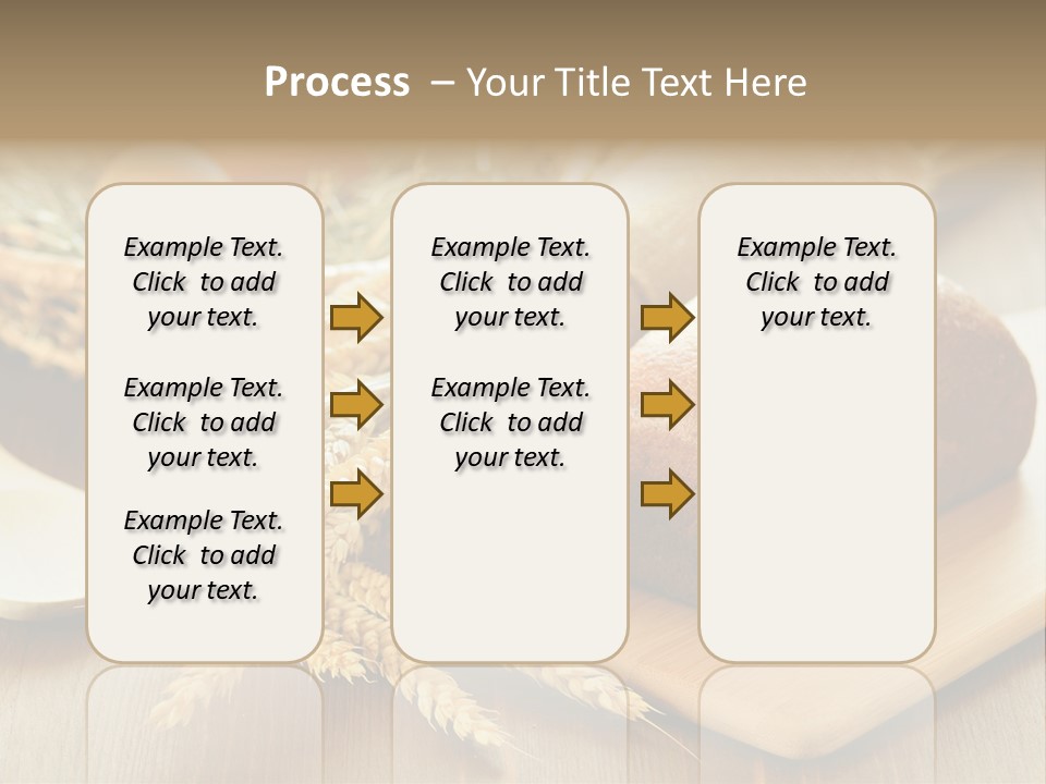 Egg Sliced Crop PowerPoint Template