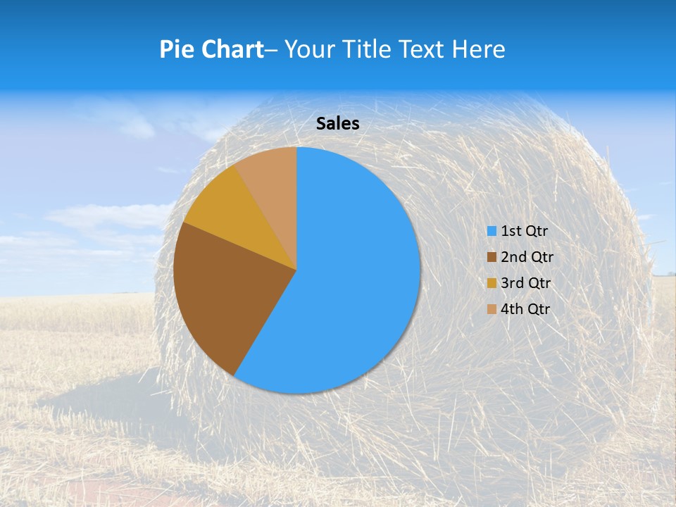 Round Yield Outdoor PowerPoint Template