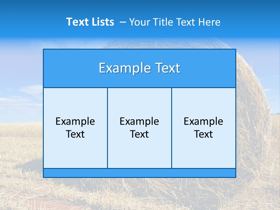Round Yield Outdoor PowerPoint Template