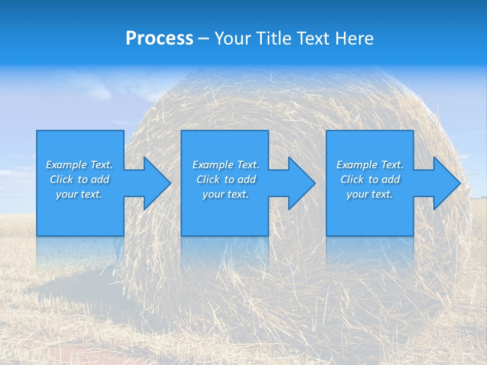 Round Yield Outdoor PowerPoint Template