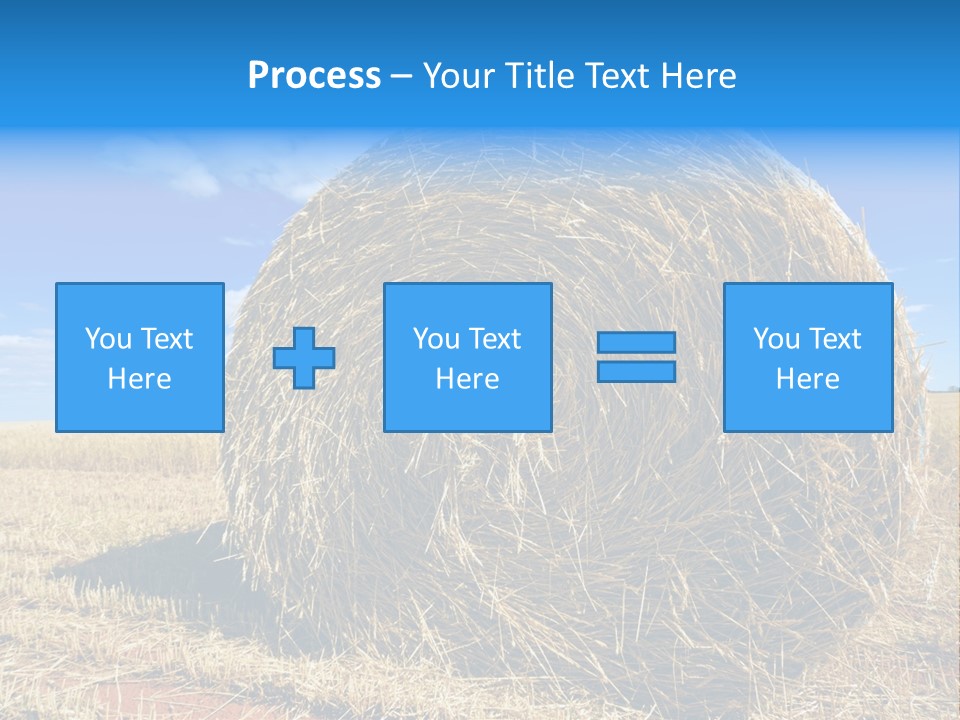 Round Yield Outdoor PowerPoint Template