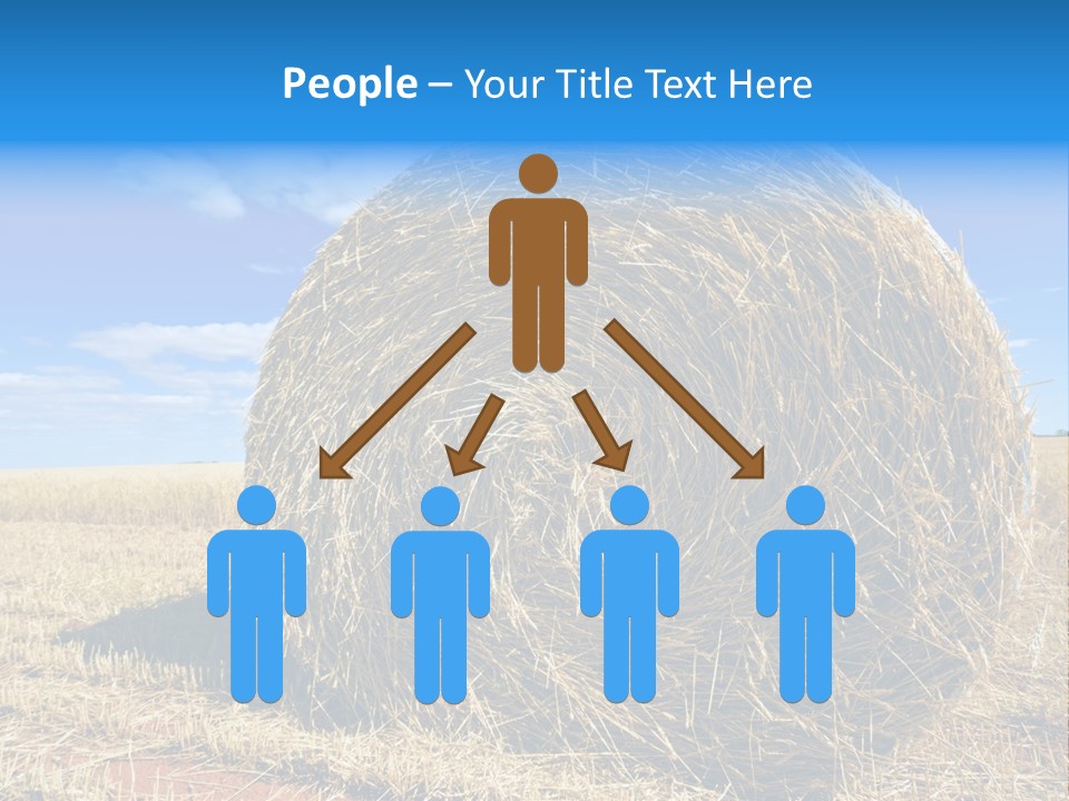 Round Yield Outdoor PowerPoint Template