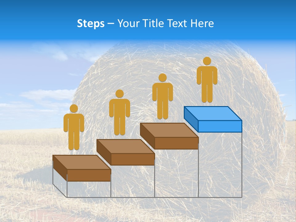 Round Yield Outdoor PowerPoint Template