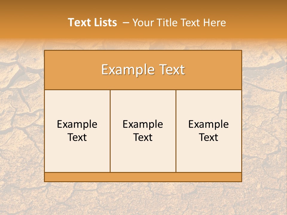 Full Frame Horizontal Dry PowerPoint Template
