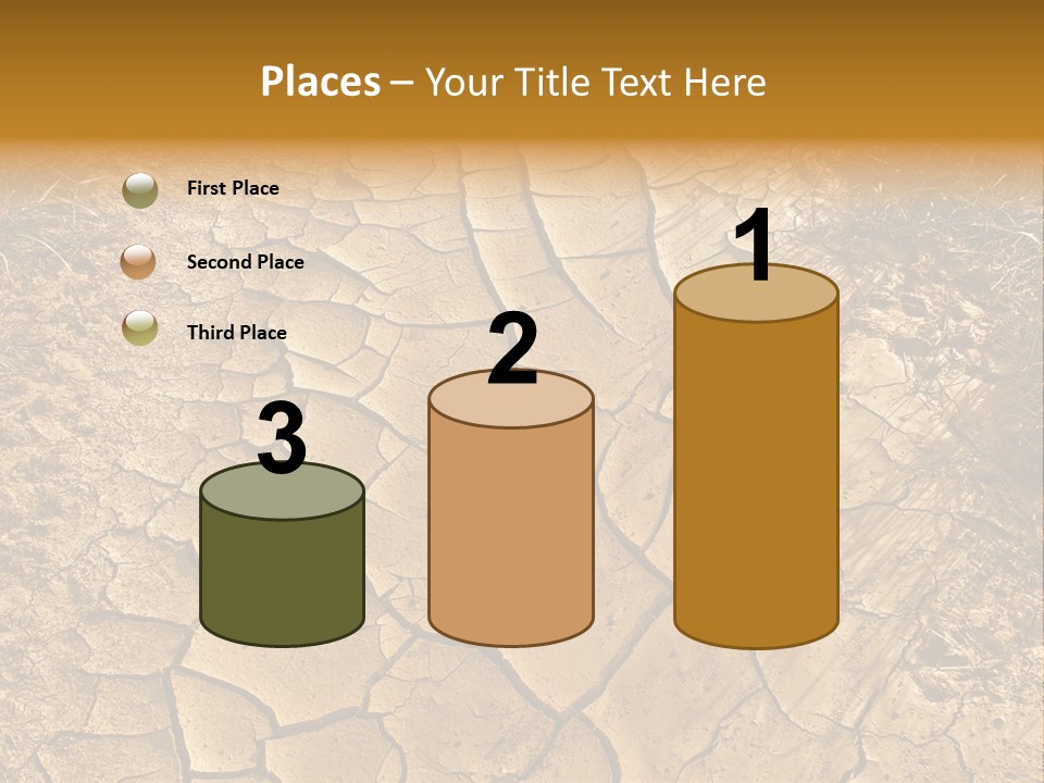 Backgrounds Closeup Mud PowerPoint Template