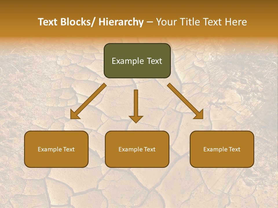Backgrounds Closeup Mud PowerPoint Template