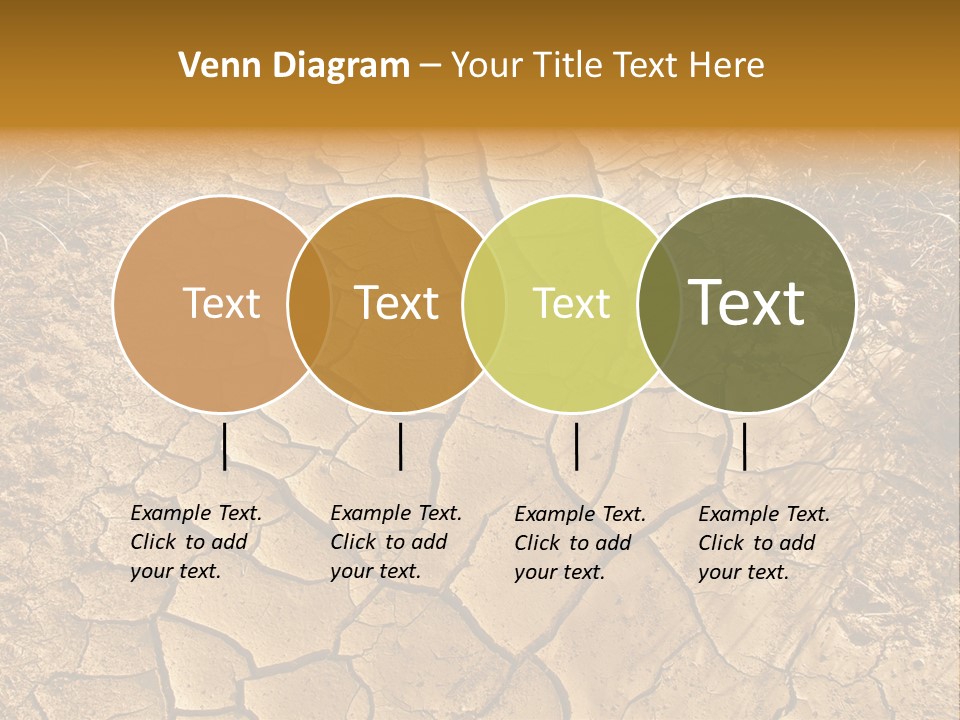 Backgrounds Closeup Mud PowerPoint Template