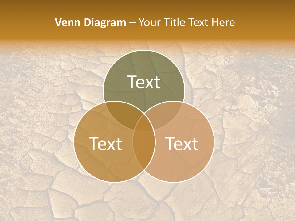 Backgrounds Closeup Mud PowerPoint Template