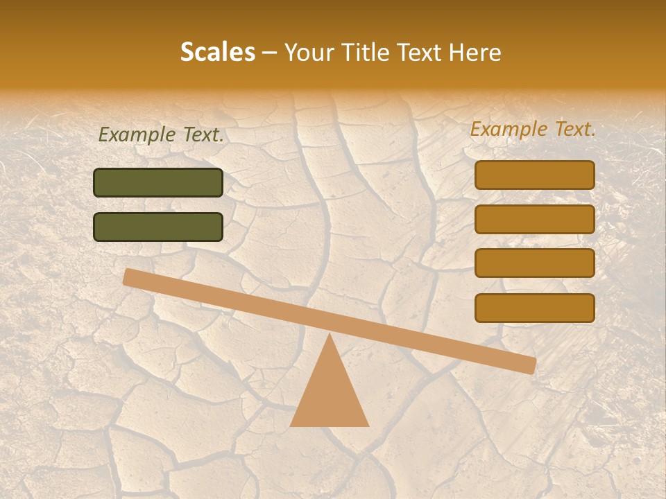 Backgrounds Closeup Mud PowerPoint Template