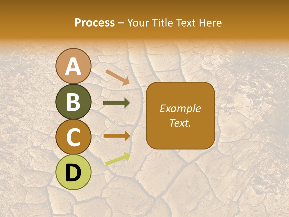 Backgrounds Closeup Mud PowerPoint Template