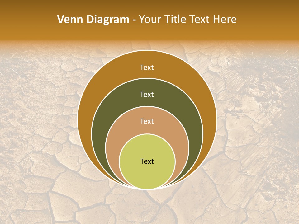Backgrounds Closeup Mud PowerPoint Template