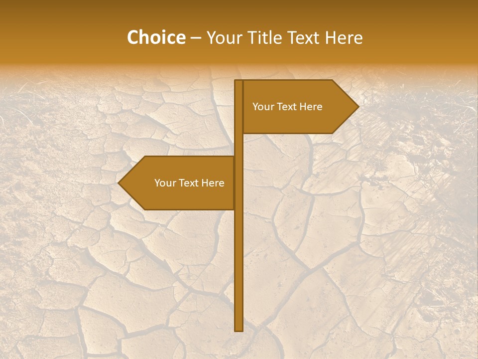 Backgrounds Closeup Mud PowerPoint Template